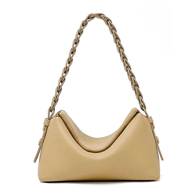 

Женская сумка из натуральной кожи, дамская сумочка на плечо с переплетением, дизайнерские Роскошные кошельки