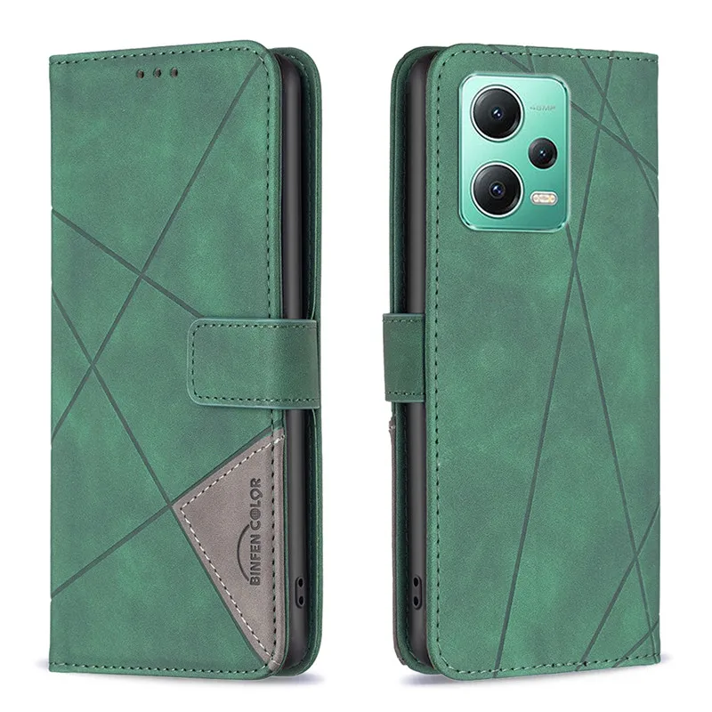 Wallet Flip Case For Xiaomi Redmi Note 12 4G Cover Case on For Redmi Note 12 Note12 5G Coque Leather Phone Protective Bags