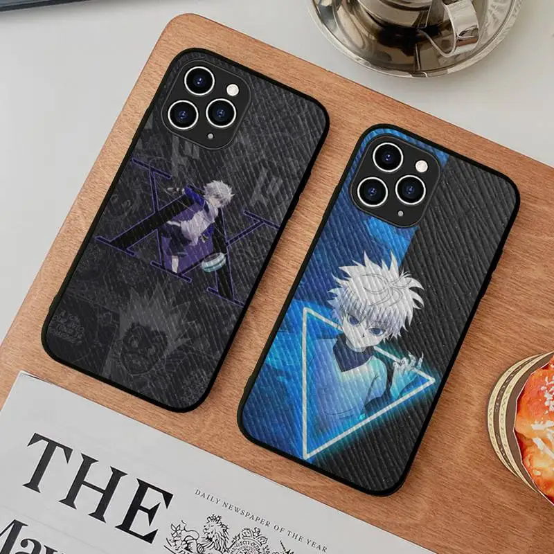 

Anime Hunter x Hunters Phone Case Hard Leather Case for iPhone 11 12 13 Mini Pro Max 8 7 Plus SE 2020 X XR XS Coque