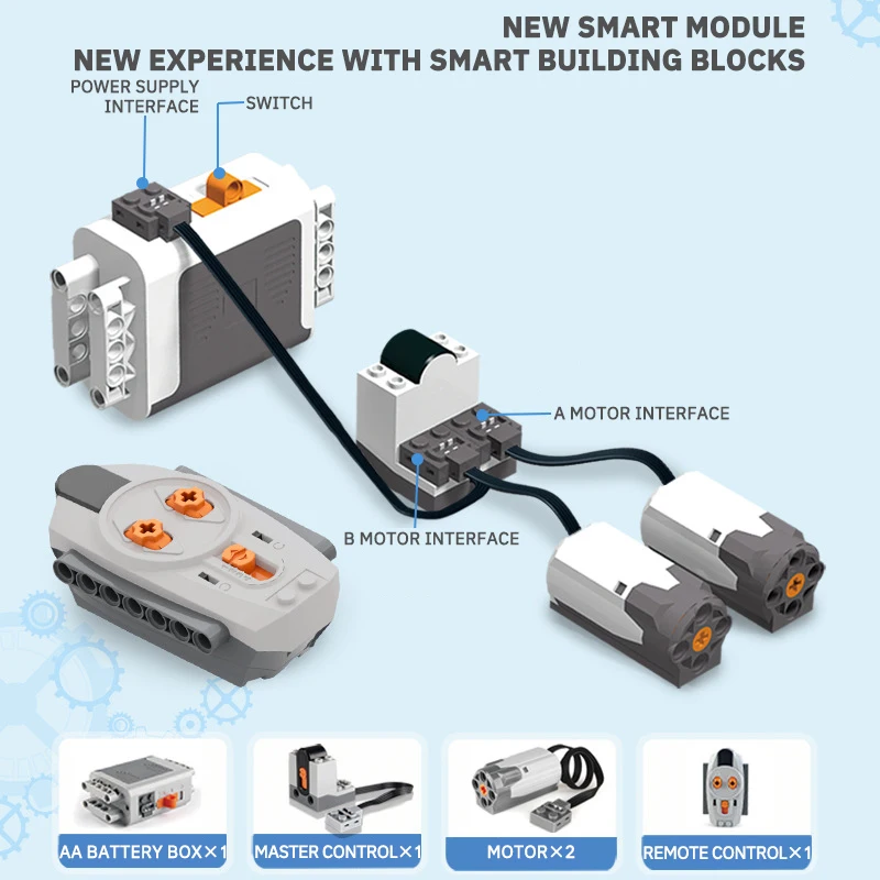Блочный конструктор Wedo 2 0 702 шт