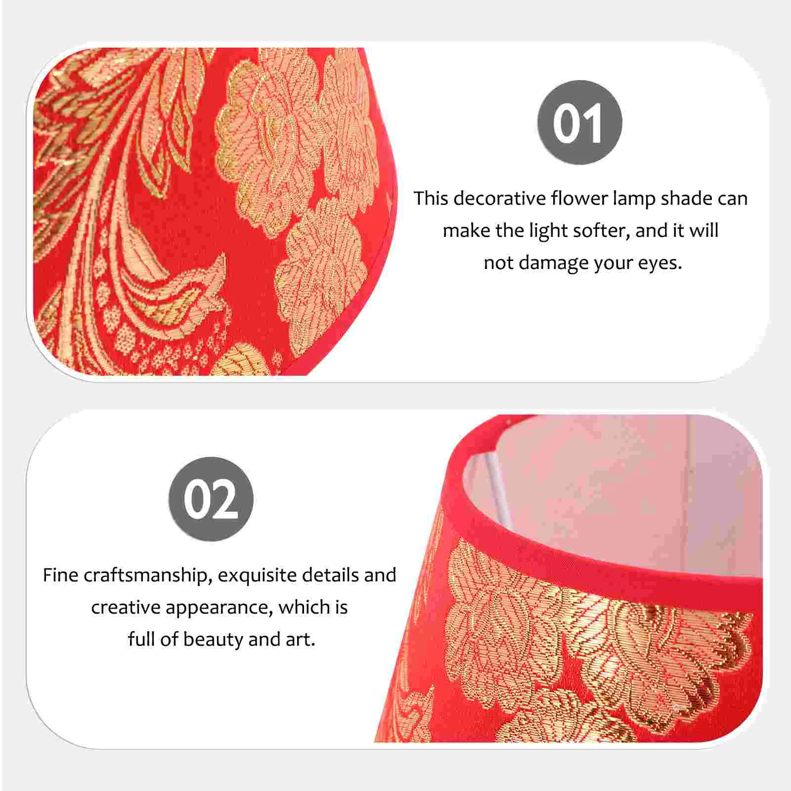 Абажур с зажимом на абажурах напольная люстра светильник винтажные чехлы для