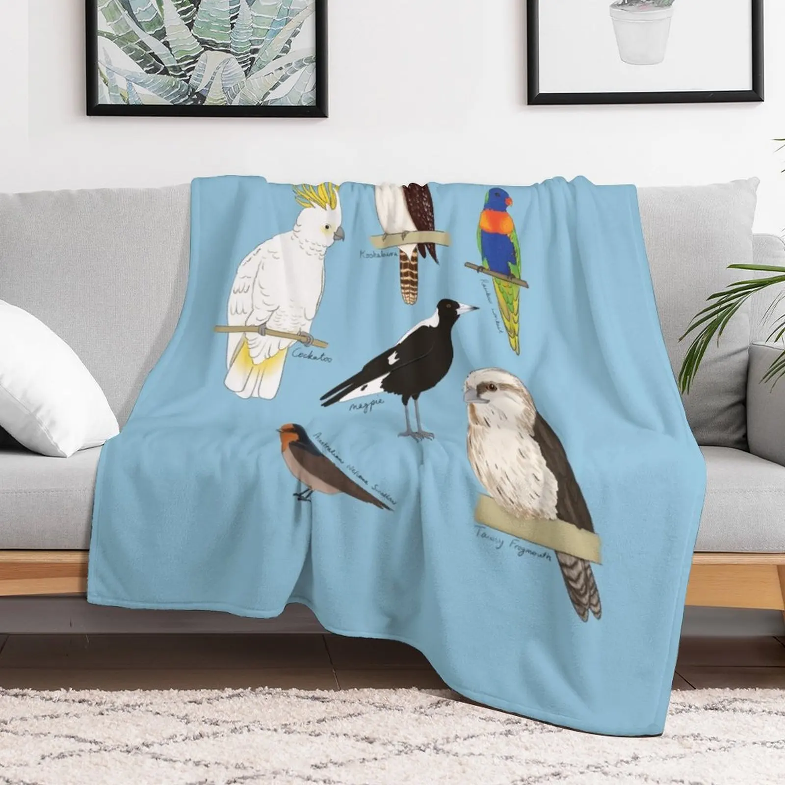 Sqwawk Warble одеяло Hoot