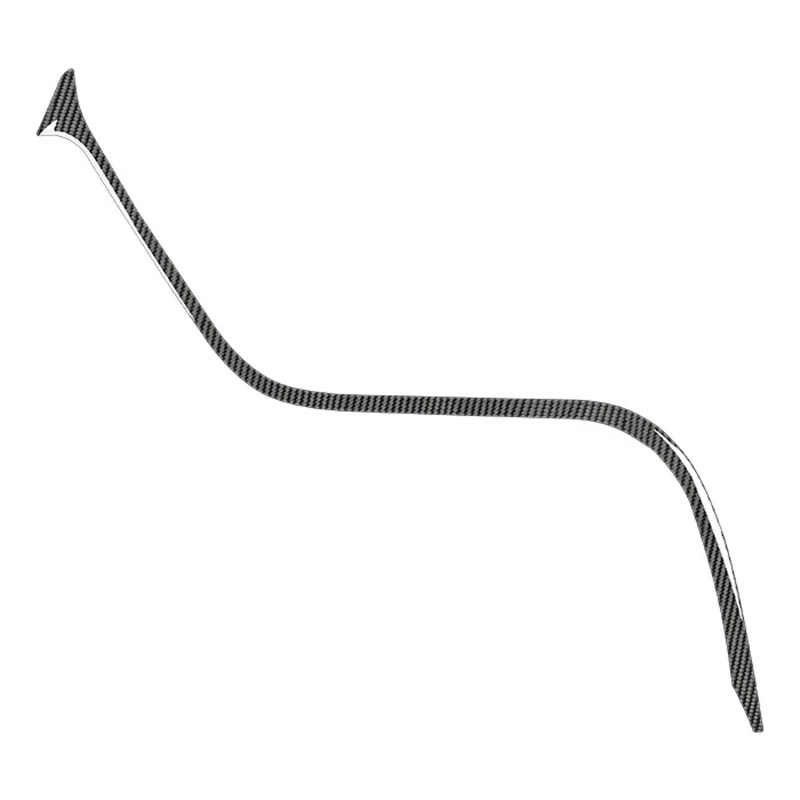 

Для Toyota Camry 2018 2019 2020 углеродное волокно внутренняя центральная консоль панель приборной панели рамка Наклейка Обложка отделка