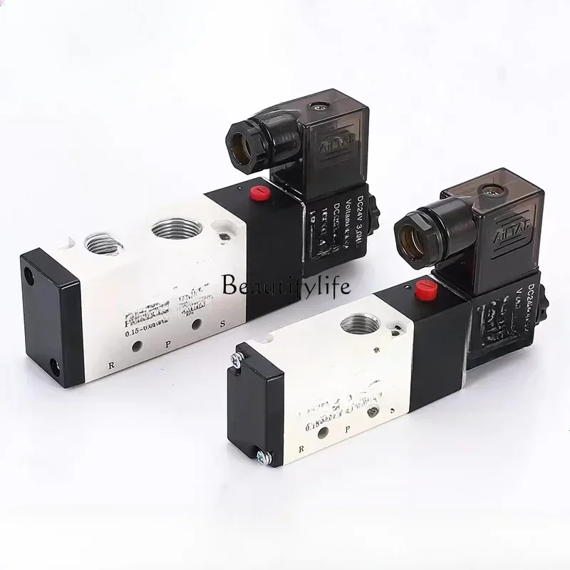 Электромагнитный клапан 4v410-15 24 В постоянного тока 220 переменного