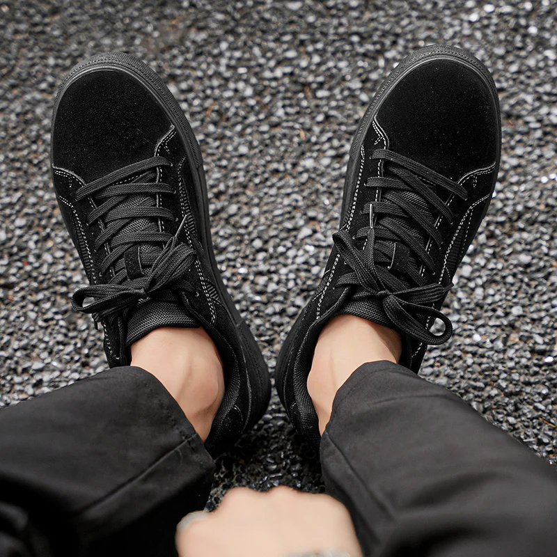 Мужские кроссовки на платформе универсальная повседневная обувь для скейтборда