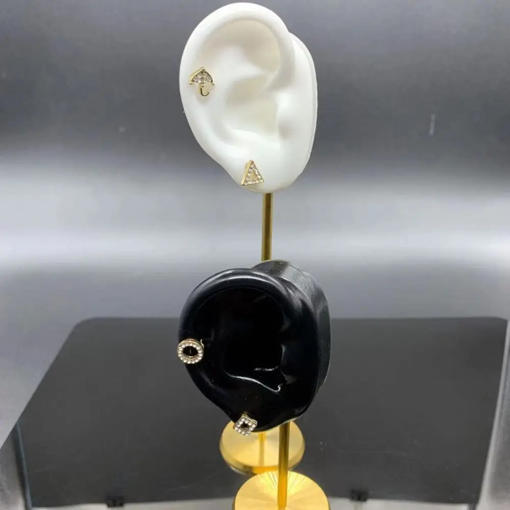 

Подставка силиконовая Бытовая с рамкой для хранения и держателем для сережек