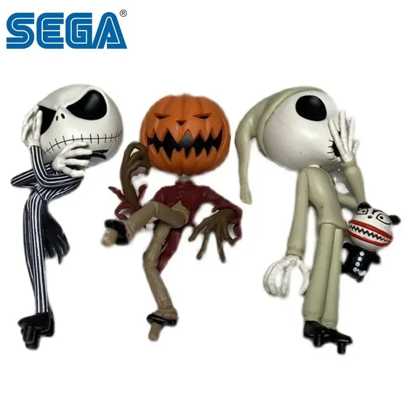 

SEGA Original The Nightmare Before Christmas Anime Figure Jack Action Figure Toys for Boys Girls Kids Children Birthday Gifts