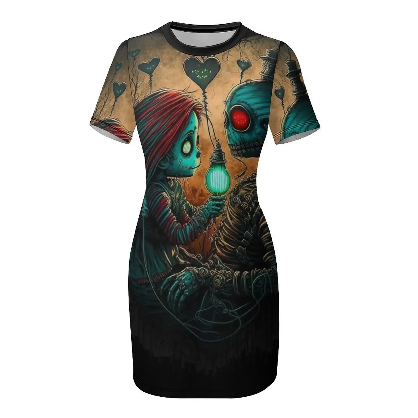 Готический дизайн куклы VooDoo идеально подходящий для Дня святого Валентина - Goth Love