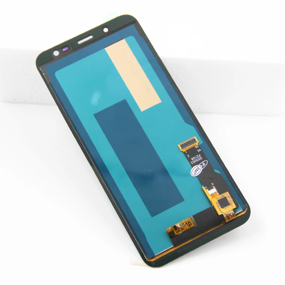 ЖК-дисплей для Samsung Galaxy J6 100% 5 6 протестированный 2018 дюйма J600F J600 с сенсорным