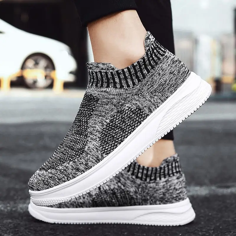 

Men's Shoes Summer Breathable 2023 New Casual Men's Versatile Flying Woven Coconut Sports Daddy Shoes Men's Fashion Shoes