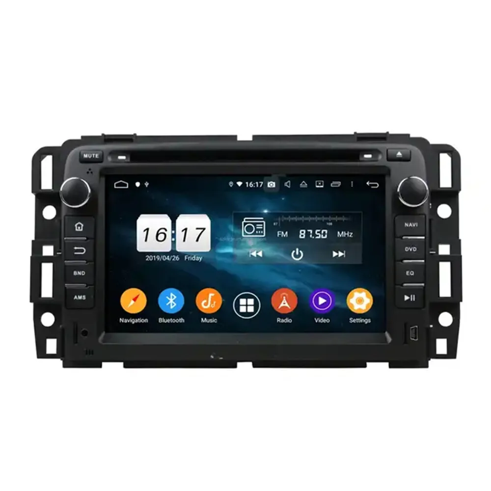 

Автомобильный DVD-плеер, мультимедийный плеер на Android 12, с 8-ядерным процессором MT8667, 7 дюймов, 8 + 128 ГБ, для GMC Yukon Tahoe 2007-2012