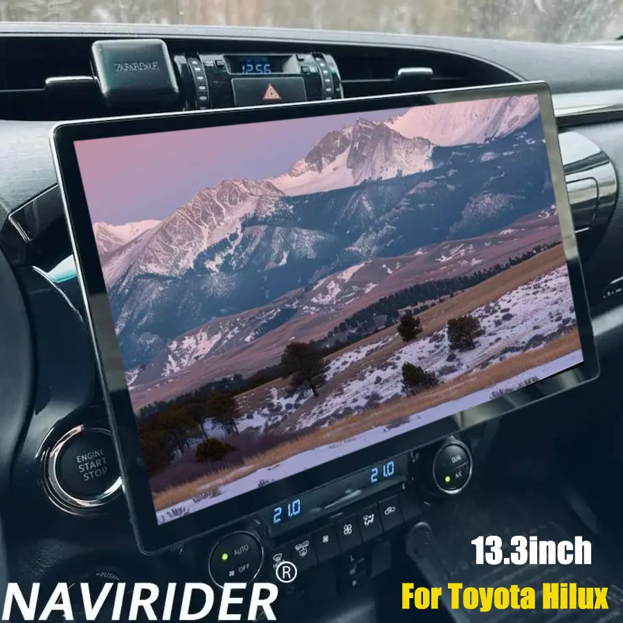 

Для Toyota Hilux 2015-2020 2024 Android15 стерео мультимедийный плеер автомобильный радиоприемник навигация авто GPS 4G WIFI DSP Carplay головное устройство