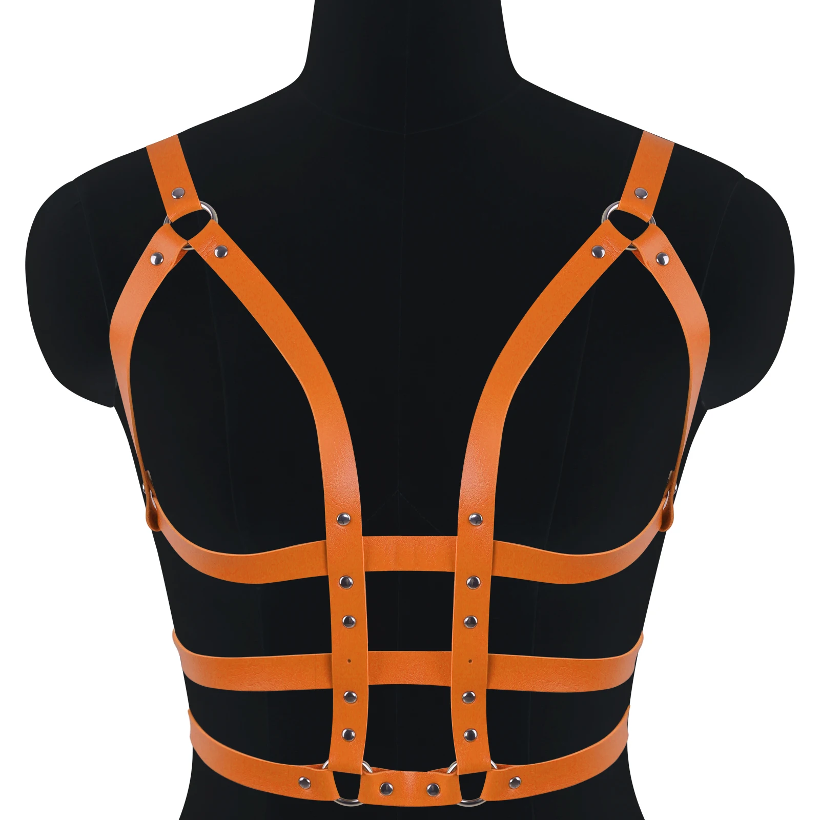 

Harness For Women Sexy Garters Faux Leather Ladies Body Bondage Cage Sculpting Waist Belt Straps Suspenders Goth Harajuku Belt