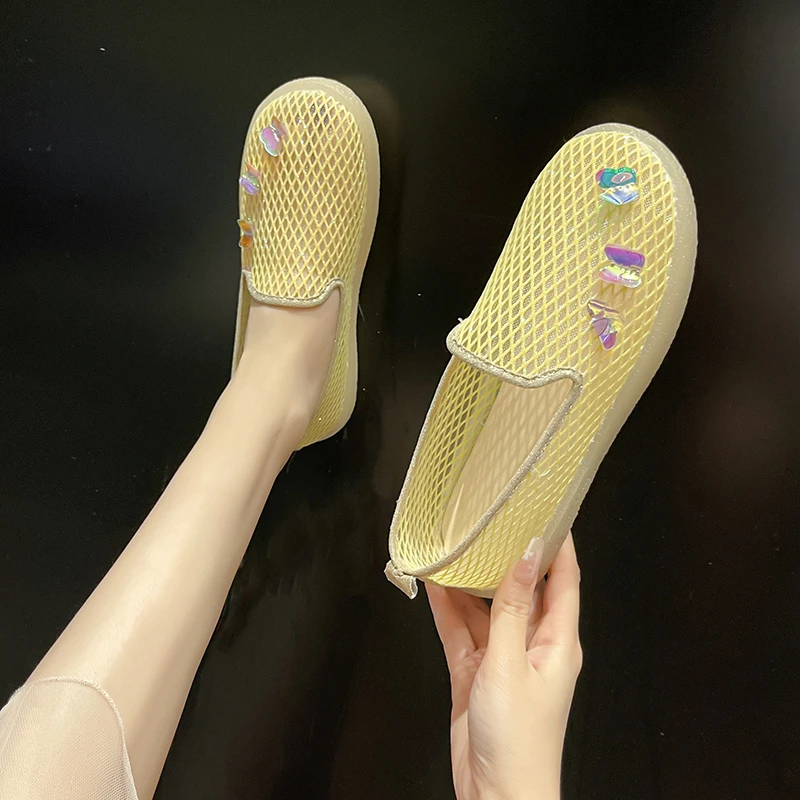 

Women's Cutout Summer Fisherman Shoes Butterfly Decorative Fashion Flat Women's Shoes Zapatos De Mujer Jelly Women's SummerShoes