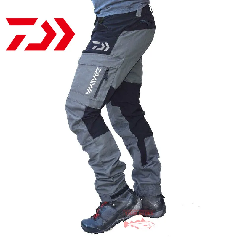 

Daiwa Fishing Clothes Spring Autumn Men Breathable Waterproof Fishing Pants Hiking Hunting Camping Outdoor Multi-pocket Pants