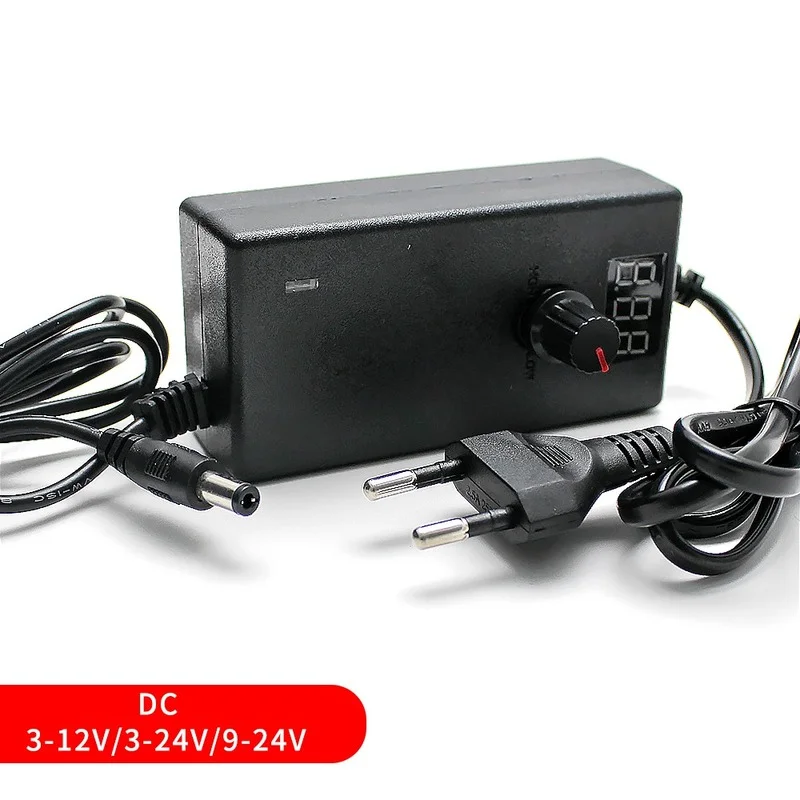 

AC DC 3V 5V 24V 12V 24V Adjustable Power Supply Source 1A 2A 5V 12V 24V Switching Power Supply AC-DC Display Screen