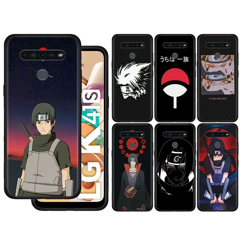 

Phone Case For LG K61 K41s K50 K50s K71 K92 Black Cover G6 G7 G8 K51s K52 K42 K40s K40 Funda Anime Naruto Haikyuu One Piece