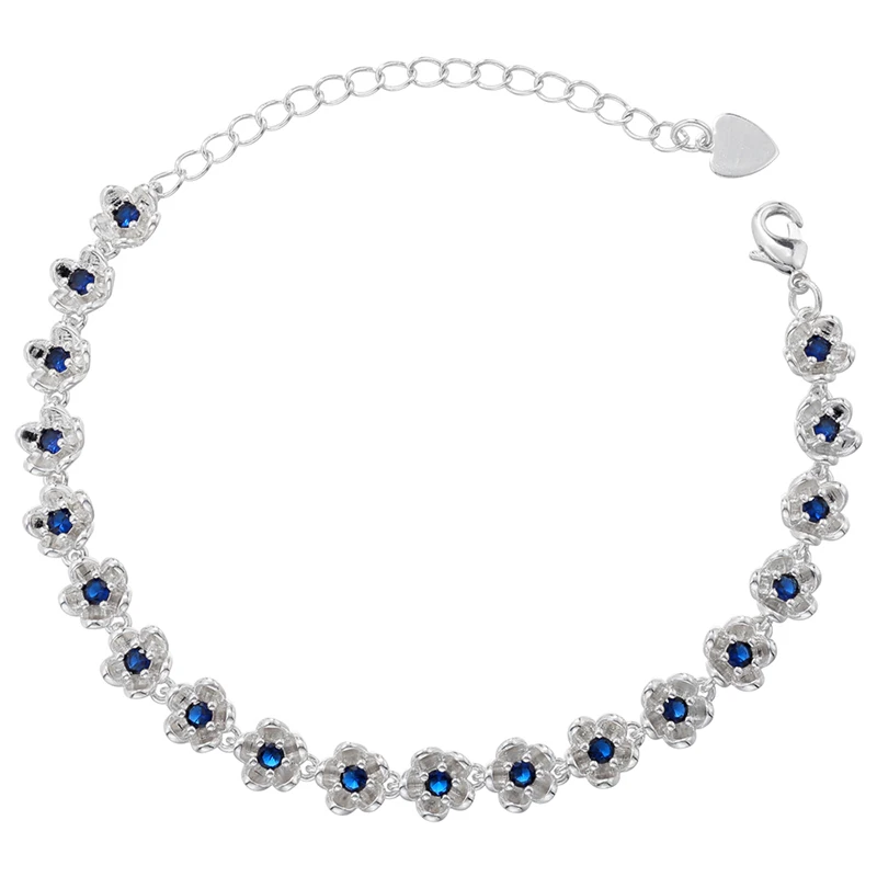 ZHUKOU высококачественные женские браслеты с цветами латунные позолоченные