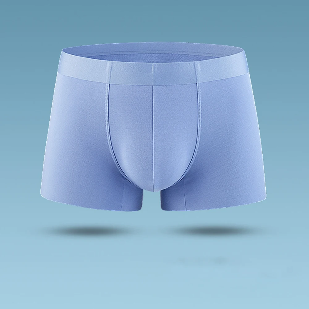 

Boxers For Men Sexy Men's Panties U Convex Pouch underpants Seamless Boxer Mens Stretch Underwear Solid Breathable Shorts
