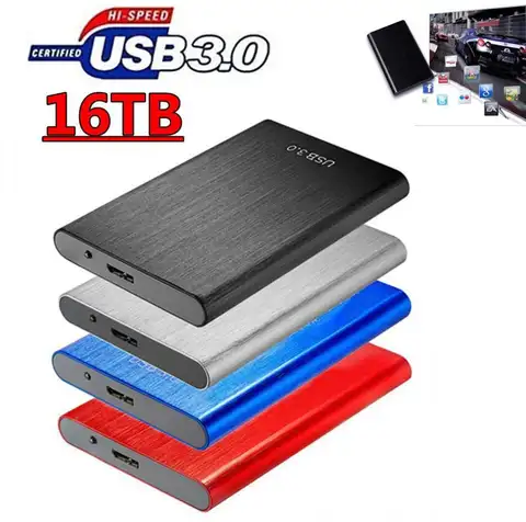 Портативный внешний жесткий диск 10 ТБ, 8 ТБ, 4 ТБ, USB 2,5 HDD, дюйма, 1 ТБ, жесткий диск, устройства для хранения для настольного ноутбука