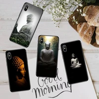 buddhism gautama buddha phone case for iphone 12 11 13 7 8 6 s plus x xs xr pro max mini shell