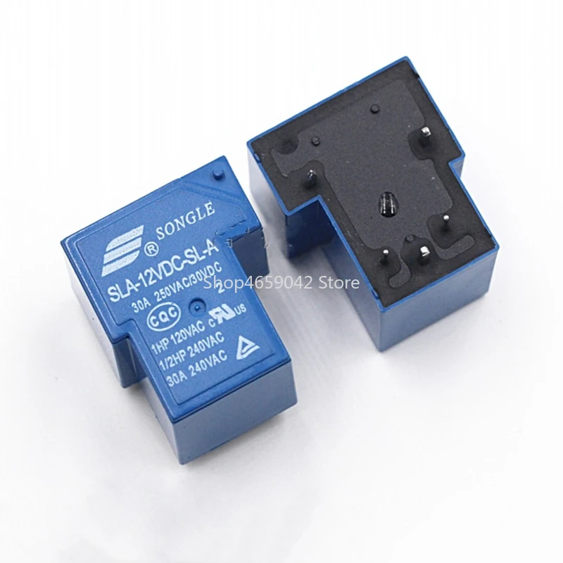 Реле SLA-05VDC-SL-A SLA-12VDC-SL-A SLA-24VDC-SL-A SLA-48VDC-SL-A Силовые реле 5-контактный T90