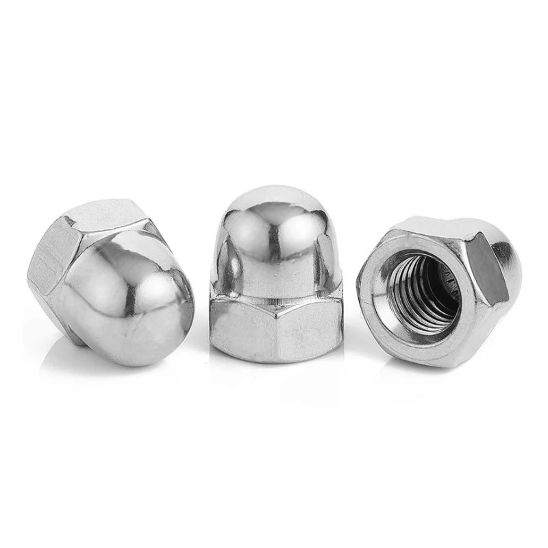 

M3 M4 M5 M6 M8 M10 M12 M14 M16 304 Stainless Steel Acorn Cap Nut Decorative Cover Dome Cap Nuts DIN1587