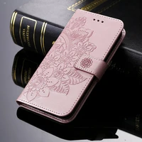 realme 9i flip case for oppo realme 9 pro plus luxury emboss floral leather wallet case realme 8i 8 pro gt2 neo 2 2t master etui