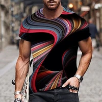 mens summer short sleeve 3d printing mens t shirt harajuku fashion streetwear tee