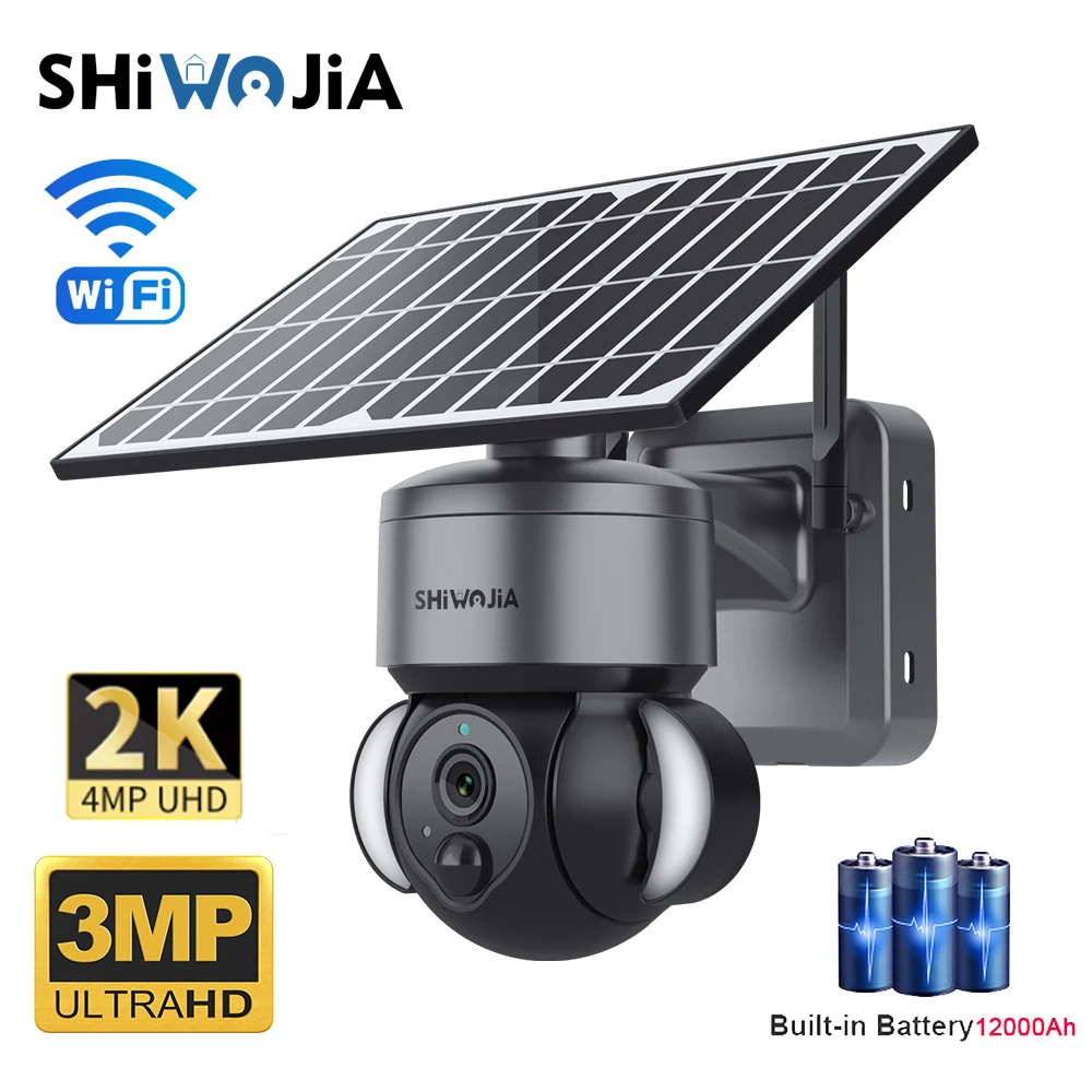 Камера Наружного видеонаблюдения с солнечной панелью 3 Мп Wi-Fi |