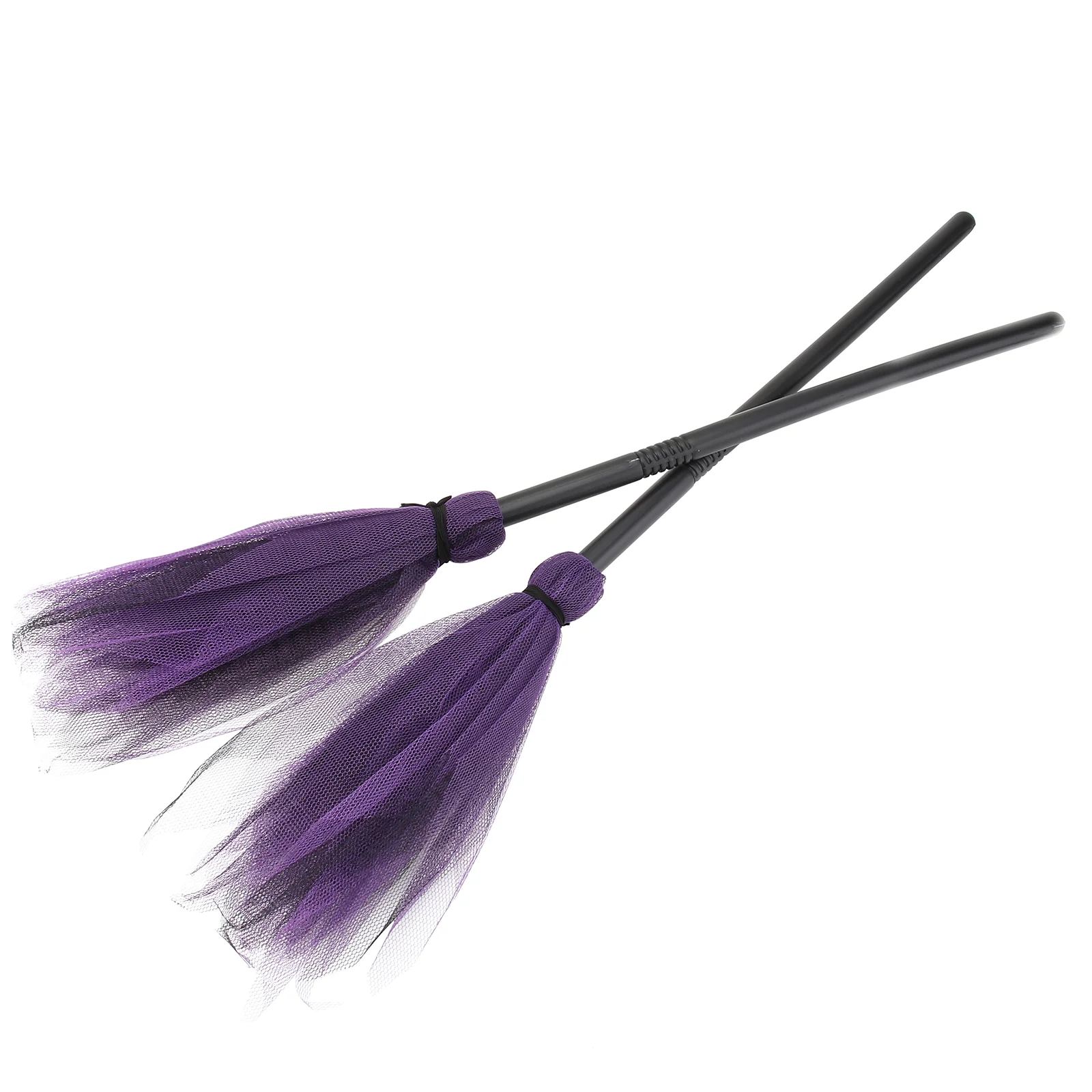 

Fomiyes Halloween Witch Broom Plastic Witch Broomstick Dress Up Costume Props Wicked Witches Broom Halloween Cosplay