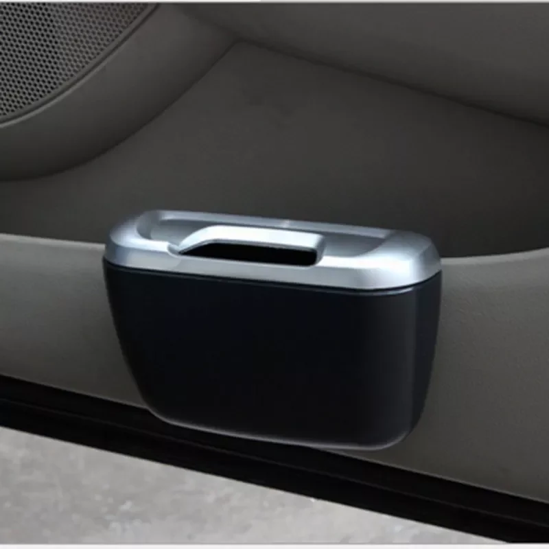 

Mini Car Trash Auto Rubbish Dustbin Trash Can Garbage Dust Case Box Car Storage Case Car Trash Bin Car Accessories