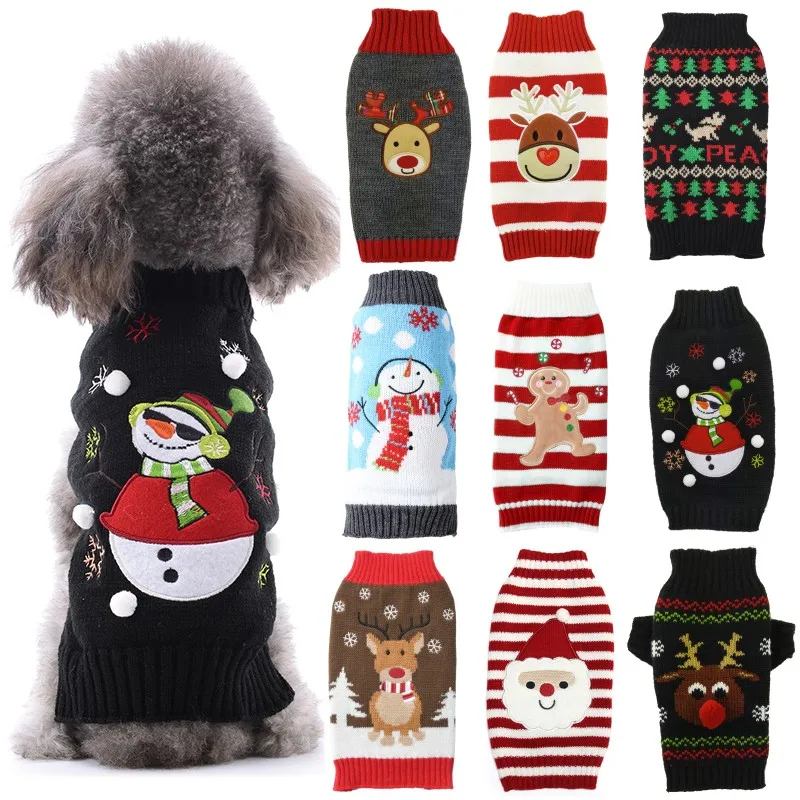 New Tide Brand Dog Sweater Winter Dog Clothes French Bulldog Clothes  Schnauzer Koji Small and Medium Pet Clothing Wholesale - AliExpress