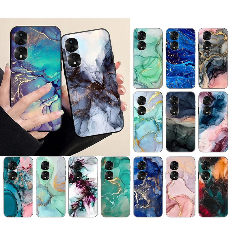 

Phone Case for Huawei Honor X9 X8 X7 X6 70 50 60 Pro 10X 20 Lite 8A 8S 8X 9X 9A 9S 10i Marble Case Capa Funda