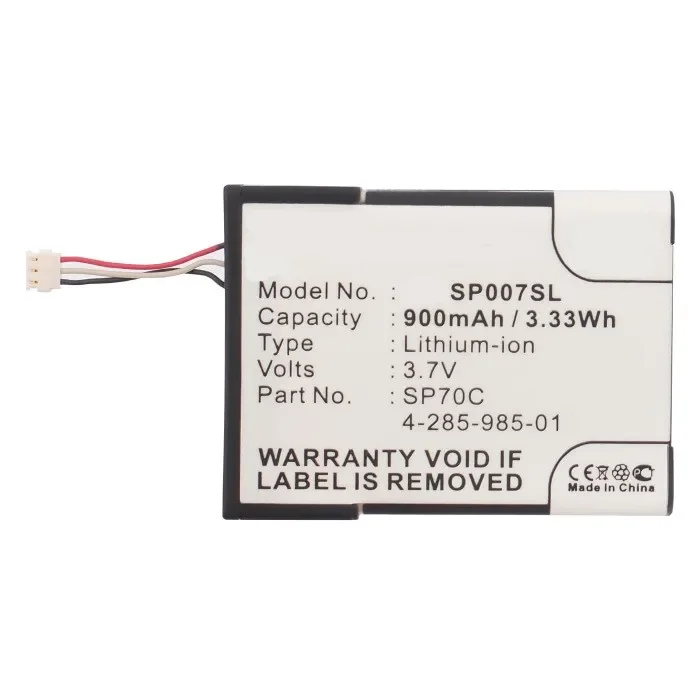 Аккумулятор для игровой консоли Sony PSP E1000/1008/1002/1004 4-285-985-01SP70C