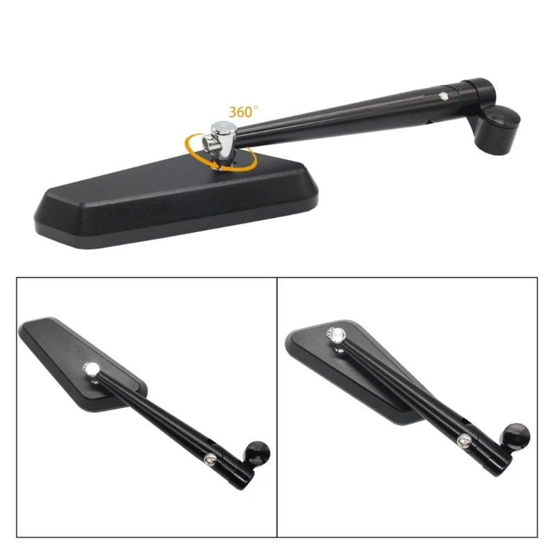 2x360 Гибкое зеркало заднего вида для велосипеда руль дорожного Прямая поставка