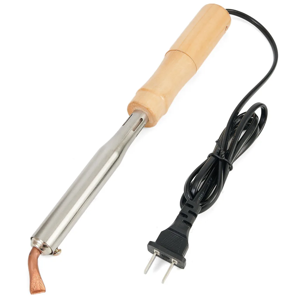 Комплект электрического паяльника 75 Вт сетка ПЛАСТИК ремонтный стержень из