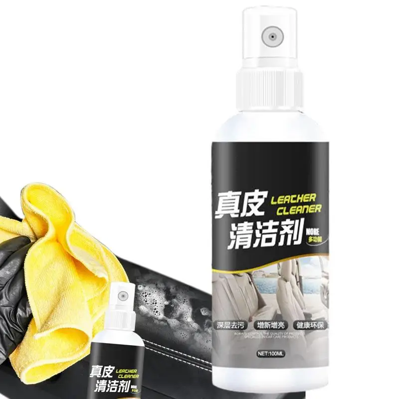 

Leather Cleaning Foam Spray Leather Cleaner For Car Interior Car Leather Cleaner Spray Leather Care Spray For Car Seats Shoes