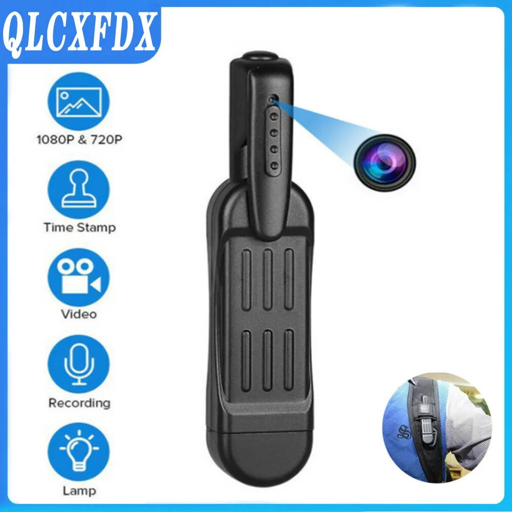 

T189 HD 1080P Мини секретная видеокамера носимый корпус цифровой мини-видеорегистратор маленький DV аудио рекордер поддержка 32 Гб TF карта