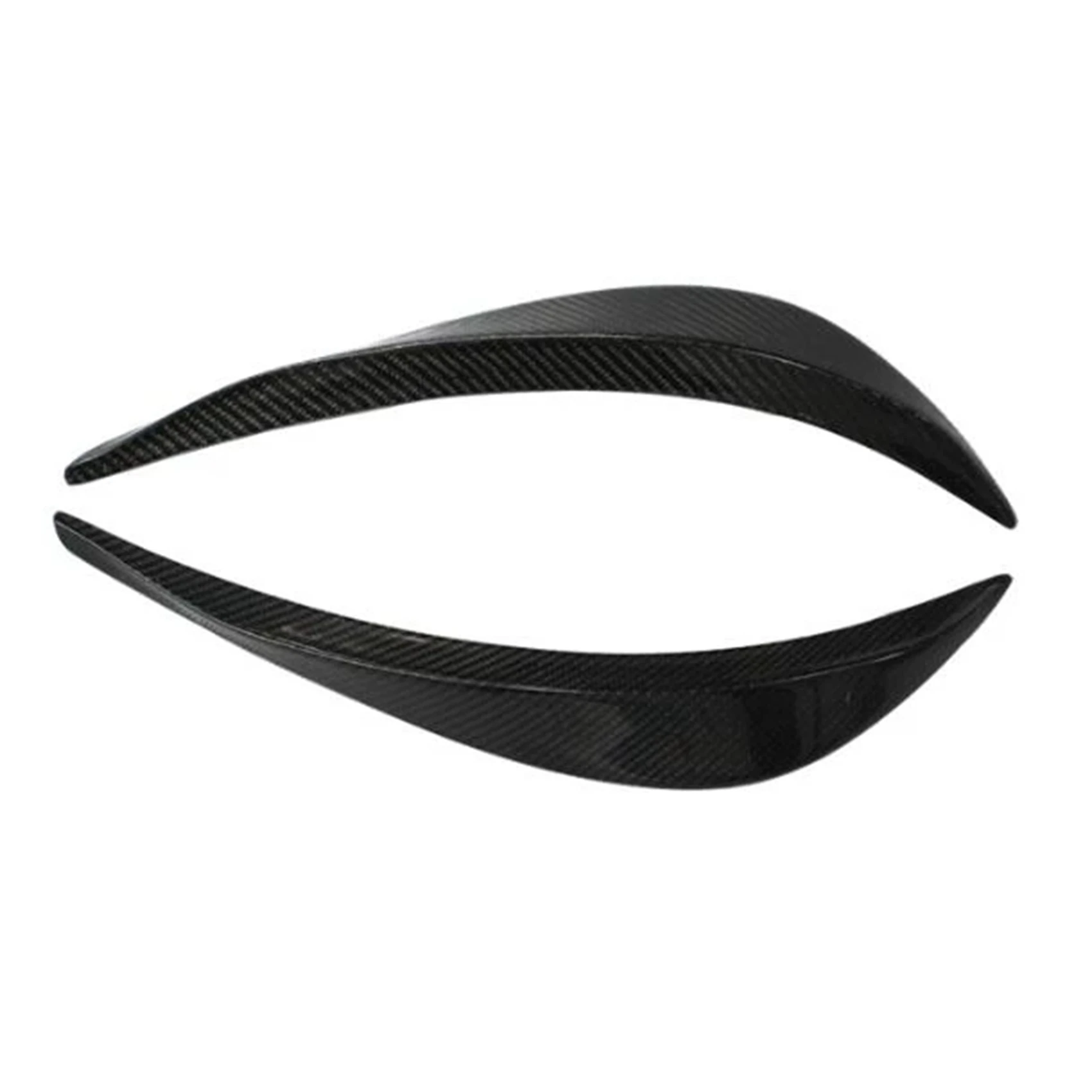 

Автомобильный сепаратор переднего бампера, боковой воздушный нож из углеродного волокна, боковой спойлер для крыла для Audi R8 V8 V10 2008-2014