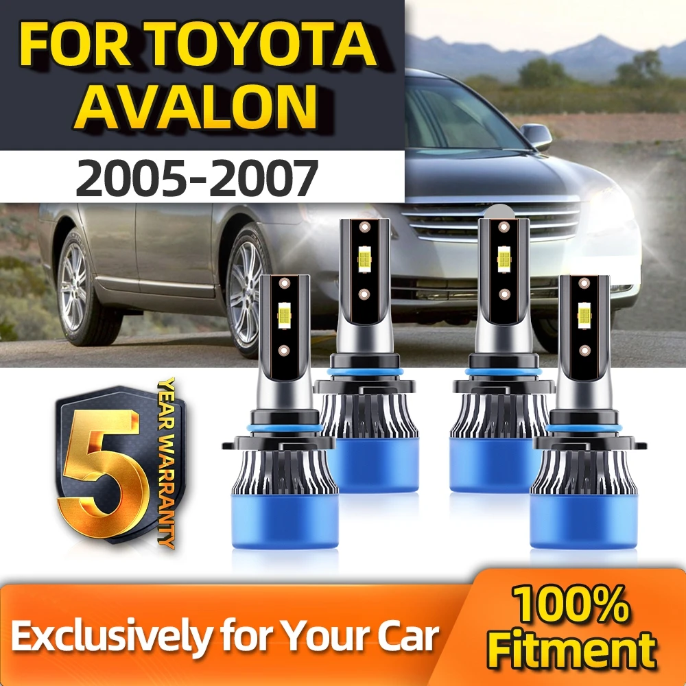 

Головной фонарь Crossfox, 120 лм, CSP-лампа 9005 Вт, высокая мощность, 9006 низкий, 6000, Турбовентилятор Canbus IP68 2005 K для Toyota Avalon 2007-