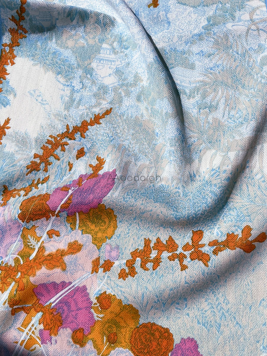 2025 длинный кашемировый шелковый шарф женские роскошные Дизайнерские Большие