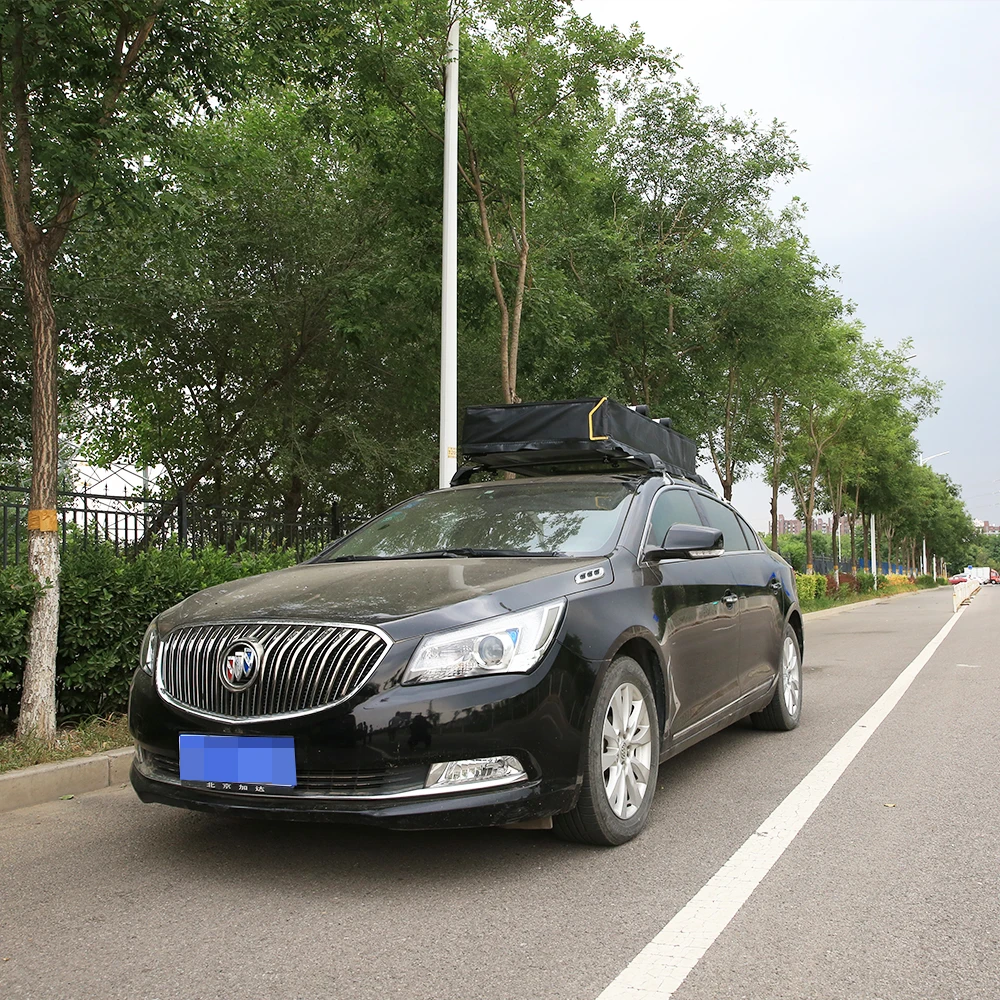 Трехкратный надувной походный грузовик на крыше для 3-4 человека 8-замковая