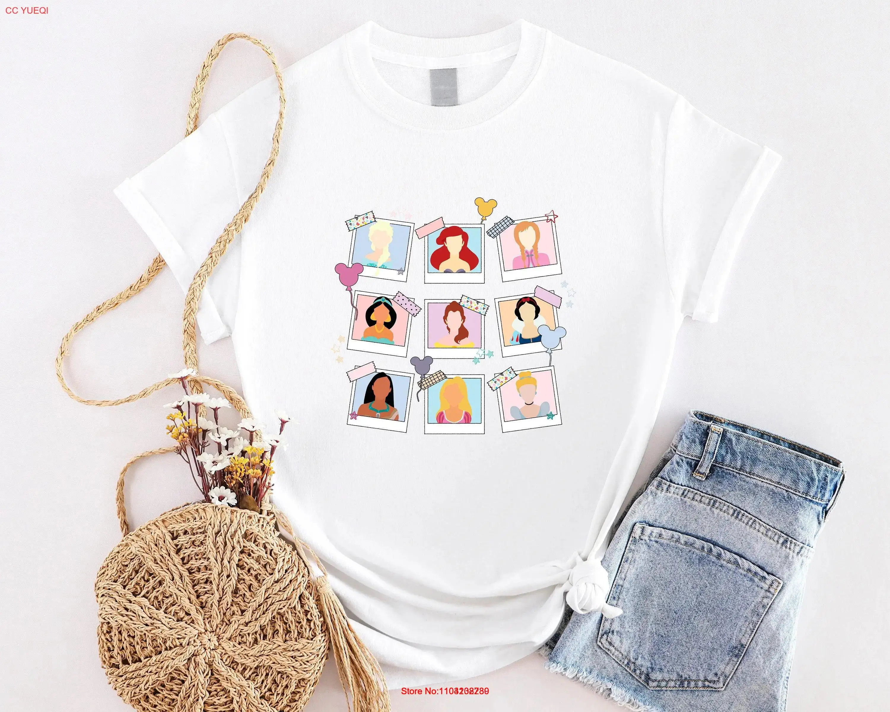 Футболка NoEnName_Null детская принцесса хлопок