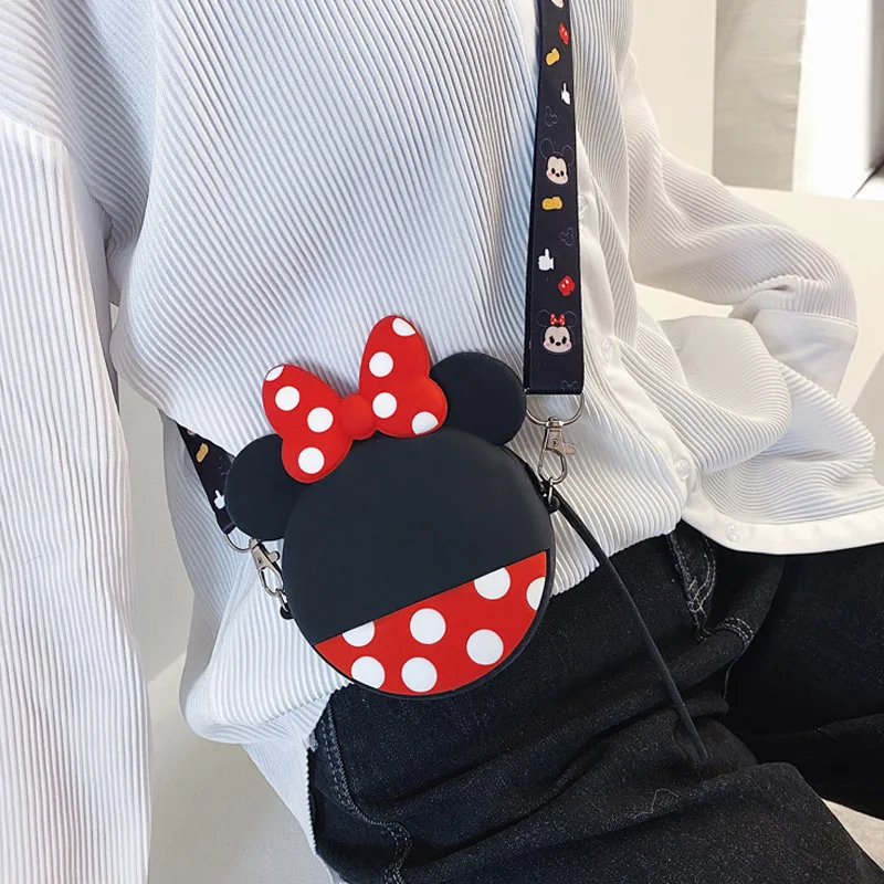 Silicone Coin Purse Children's Bag Girl's Crossbody Bag Fashion Baby Small Bag Mini Backpack Little Girl Princess Bag