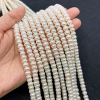 aa grade four sided flat beads freshwater pearls 3 10mm charm jewelry fashion making diy necklace earrings bracelet accessories