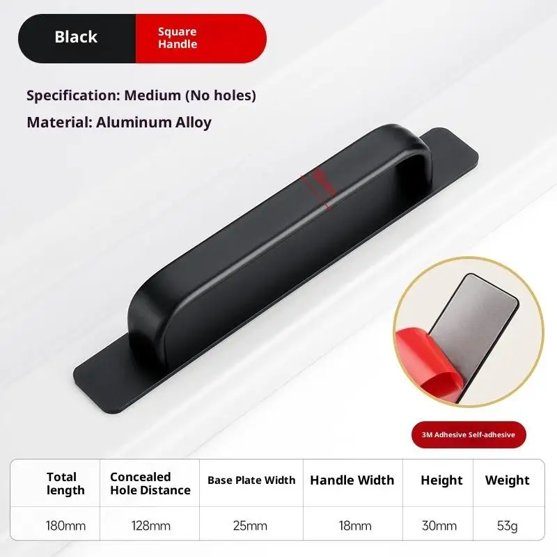 

Дверная ручка из алюминия без сверления