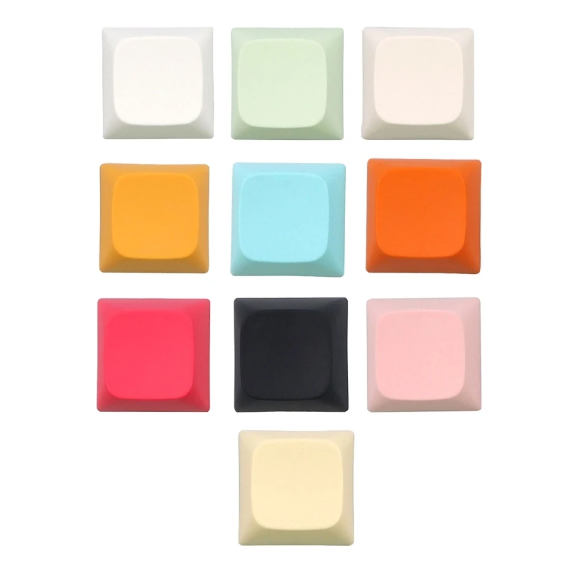 

20 Pieces PBT Not Engraving Blank Keycap XDA Profile Height 1U Dyeing Sublimation for KEY Caps for Cherry Mx Switches Dropship