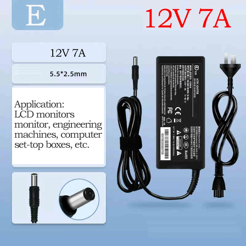 

Адаптер питания GLZLDY 5525 12В 24В 4А 5А
