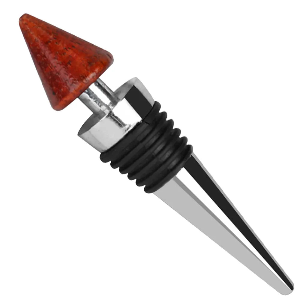 

Stainless Steel Wine and Beverage Bottle Stopper Love heart shape Reusable Champagne Saver Sealer